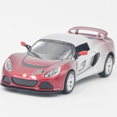 Lotus Exige S 2012 Rojo Gris Escala 1:32