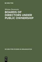 Libro Boards Of Directors Under Public Ownership : A Comp...