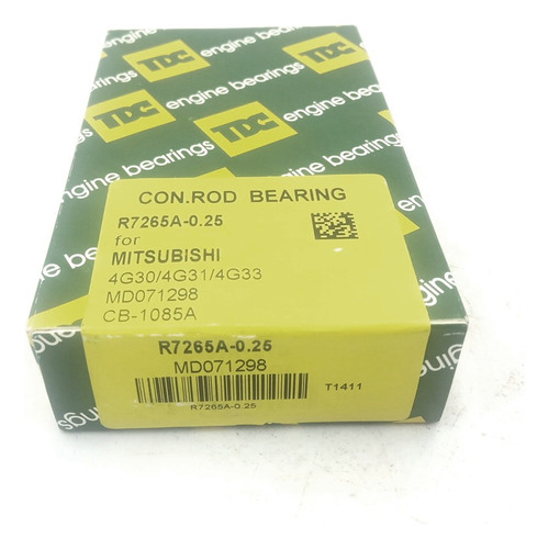 Jgo.conchas Biela Mitsubishi 0.10 Galant Ancha  Mf L-200-30