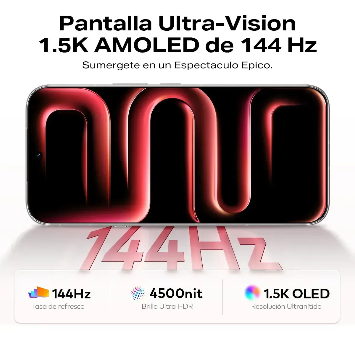 Celular Infinix Note 60 Pro 5g Ai Phone 256gb Rom 12+12gb Ram Titanio Niebla Snapdragon 7s Gen 4 Dual Sim 6000mah 90w Carga Superrápida 30w Inalámbrico 6.78'' Amoled 1.5k 144hz Active Matrix
