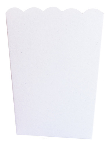 Imagen 2 de 5 de Caja Pochoclos Poc1 X 10u Packaging Blanco Madera