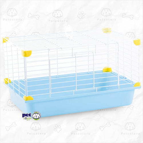 Imagen 2 de 7 de Jaula Transportadora Para Conejo, Cuyo, Erizo, Chinchilla...