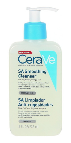 Cerave Sa Limpiador Antirugosidades 236ml