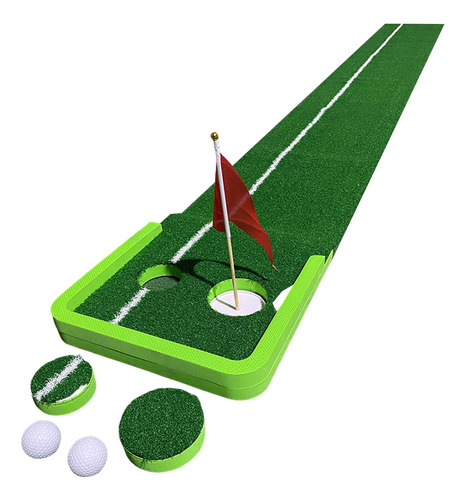 Golf Green Putting Mat Men Golf Gifts Portable Para