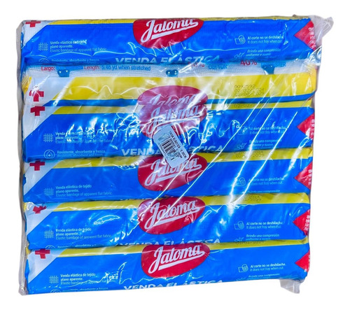 Venda Elástica De 30 Cms Jaloma Paquete C/12 Piezas