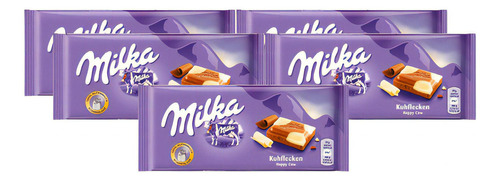 Kit 5 Chocolate Milka Cow Spots 100g