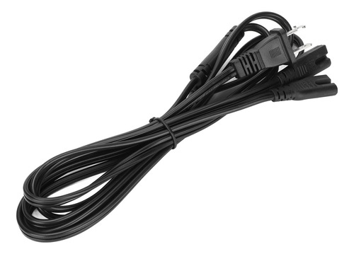 Cable De Alimentación Iec320 C7 A Nema 1-15p, Divisor En Y,