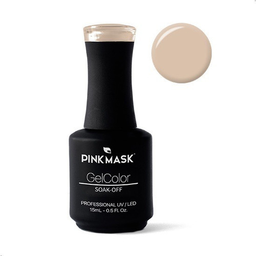Pink Mask Esmalte Semipermanente Gel Color X 15ml/.5floz Color 144 Camel