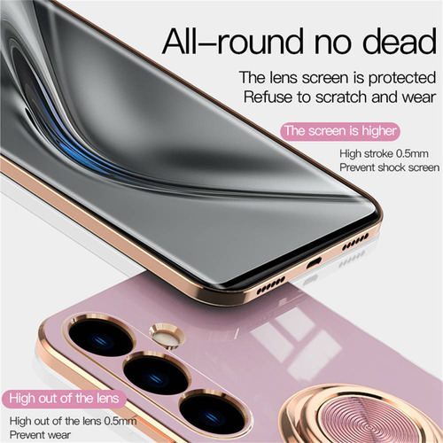 Funda Con Anillas Para Samsung Galaxy S22 S23 S24 S25 Plus Ultra S23fe S24fe S25edge