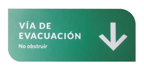 Señaletica De Emergencia - Via De Evacuacion