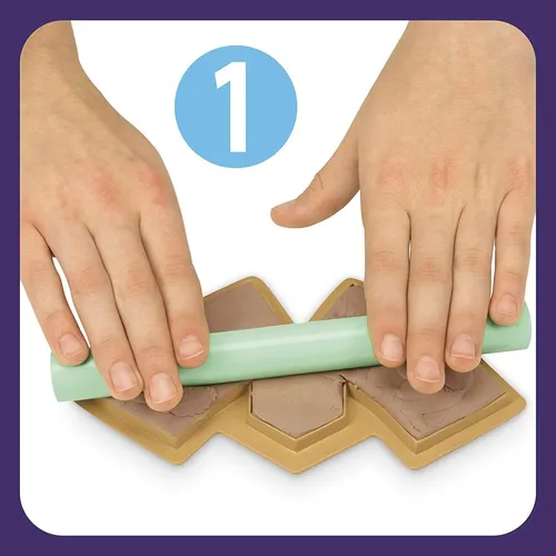 Jugar Doh Builder Hele Crek Stand Etey Kit De Construcc...