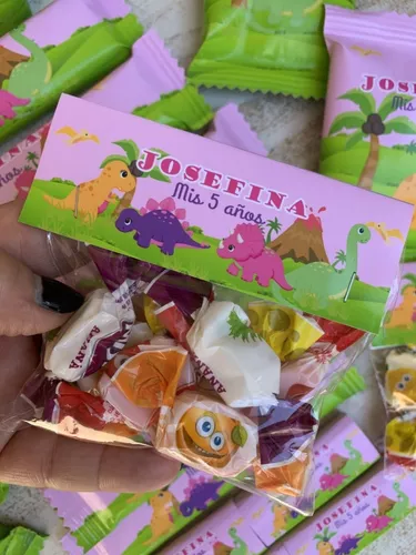 Dinosaurio Bebe Personalizadas Candy Bar