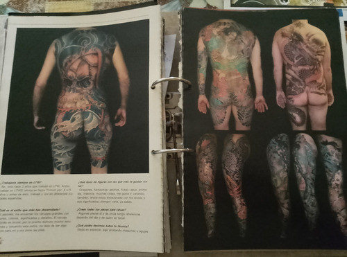 8 Revistas Arte Tatoo Y Tatoo Mag Más De 500 Pag De Diseños (Usado)