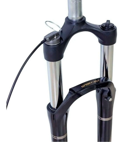 Imagem 2 de 3 de Garfo Suspensão Garfo 29 Gta Aluminio C/ Trava Guidão 100mm
