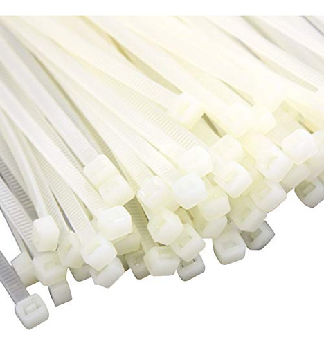 200-pack Heavy Duty 14 Inches (50lbs) Zip Cable Tie Dow...