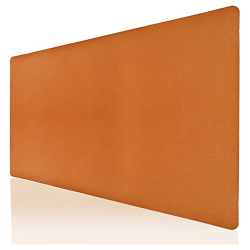 Leather Desk Pad , Computer Mat For Desk Brown ,pu Leat...
