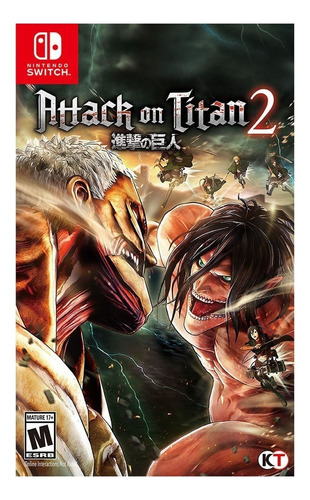 Jogo Midia Fisica Attack On Titan 2 Para Nintendo Switch