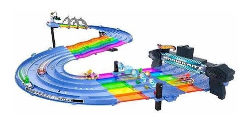 Hot Wheels - Pista Senda Arcoíris Para Mario Kart, Mattel