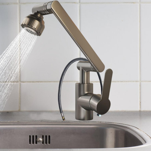 Swivel Faucet 360 Degree Rotary Bathroom Faucet 60 Cm Hose