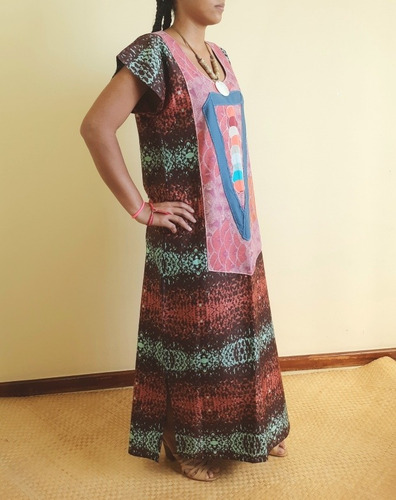 Imagem 4 de 6 de Vestido Kaftan Longo Akua