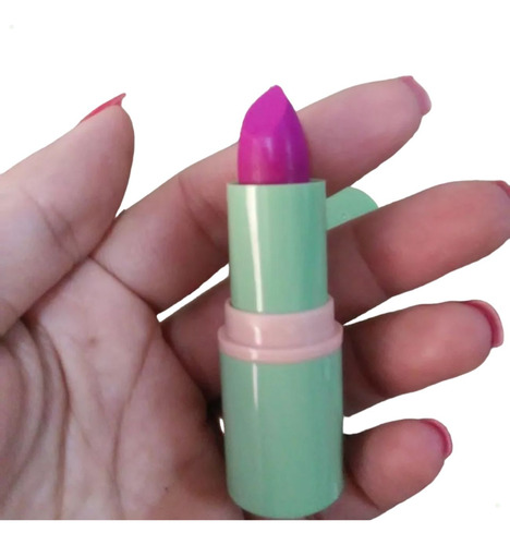 Batom Rosa Orquídea Abelha Rainha Matte Fps 15 Textura Macia