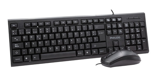 Kit Teclado Y Mouse Philco K4500 Usb - Revogames