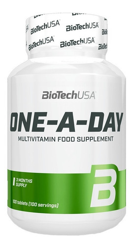 One A Day Multivitamínico Biotechusa 100 Tablets Vitaminas