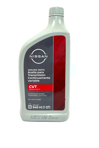 Aceite Original Nissan Para Versa Transmisión Automática Cvt