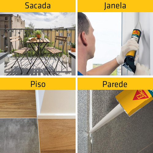 Sikaflex 1a Plus 300ml Branco