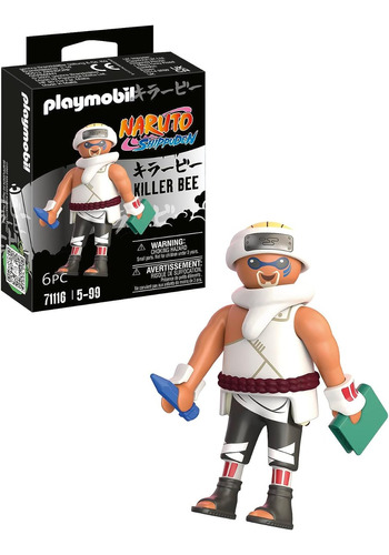 Playmobil Naruto Shippuden Killer Bee De 6 Piezas