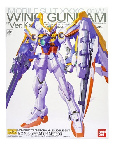Imagen 3 de 10 de Gunpla - Mg - Master Grade - Wing Gundam Ver. Ka 1/100