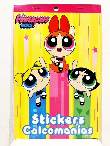 Las Chicas Super Poderosas Powerpuff Girls Block De Stickers