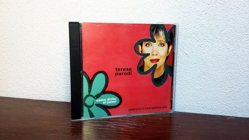 Teresa Parodi - Como Dicho Al Pasar * Cd En Vivo Excelente (Usado)