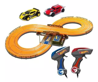 Autorama Hot Wheels Slot Car Track Set Pista 2,86m Multikids