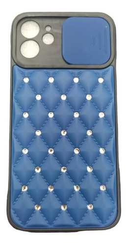 Case Protector Cubre Cámara Con Brillo Para iPhone 12 6.1