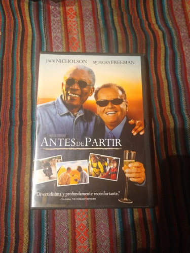 Antes De Partir Jack Nicholson Morgan Freeman Dvd Original