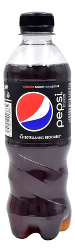 Refresco Pepsi Cola Black Sin Azúcar 350ml