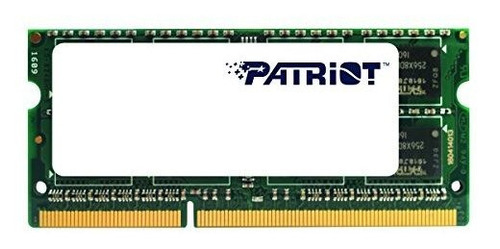 Patriota 1.35v 4 Gb Ddr3 1600 Mhz Pc3-12800 Cl11 Memoria Sod