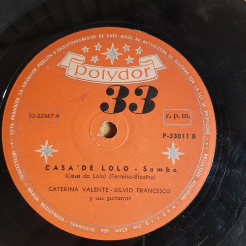 Simple Caterina Valente Silvio Francesco Matus Polydor C18