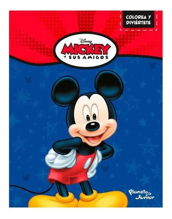 Libro Fisico Colorea Y Diviértete. Mickey Disney