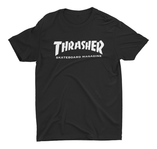 Remera Thrasher Skateboard Magazine T-shirt Unisex