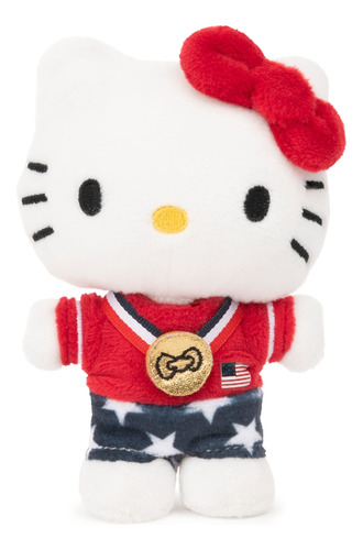 Gund Hello Kitty Team Usa Olympian, 4 Pulgadas