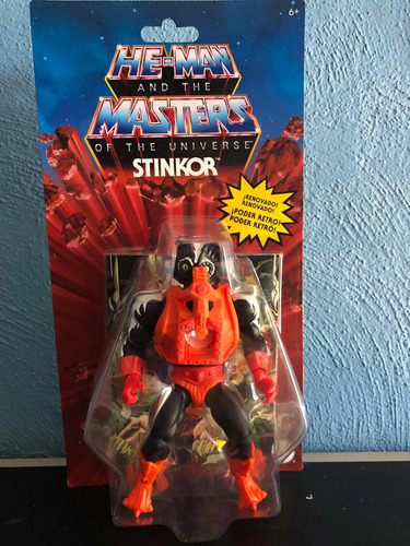 Masters Of The Universe, Stinkor Cartón Latino, Mattel