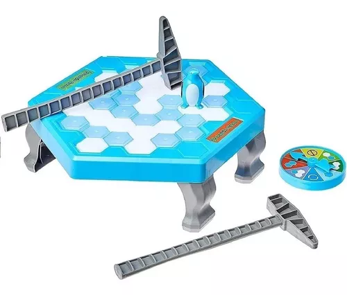 Jogo de Mesa Pinguim Quebra Gelo Game Infantil Braskit - Loja Zuza