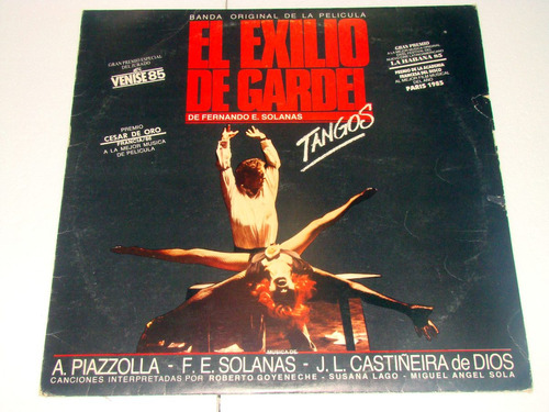 Solanas El Exilio De Gardel Vinilo Lp   / Kktus