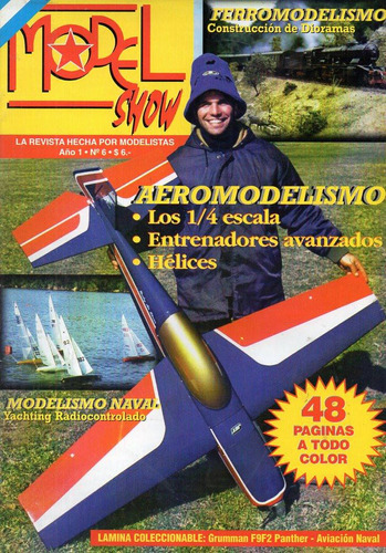 Revista Model Show 6 Aeromodelismo Automodelismo Mode Naval
