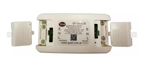 Interruptor Inteligente Domotica Wifi 220v 10a Gralf Smbox