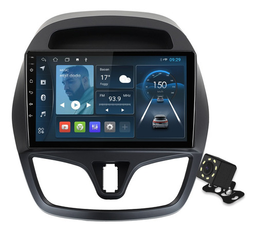 Estéreo Android Para Chevrolet Spark 2018-2022 Cámara Gps Fm