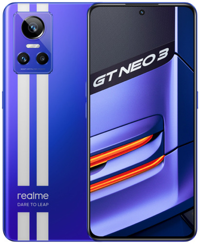 Realme GT Neo 3 80W Dual SIM 256 GB azul nitro 12 GB RAM