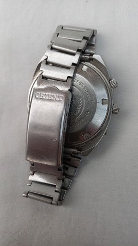 Reloj Orient Multi Year Calendar Y469672-4a Plateado Plateado Marrón Claro